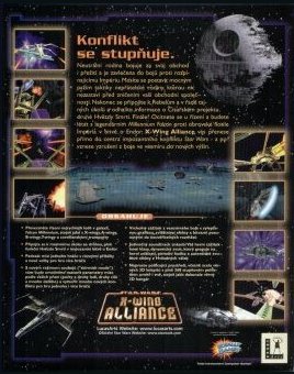 X-Wing Alliance Back Cover