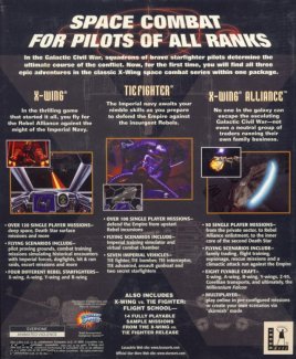 X-Wing Trilogy Back Cover
